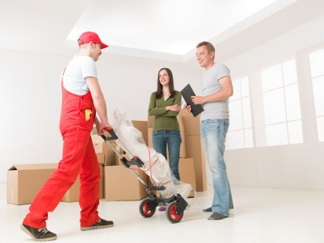 Contractor working safely within a controlled storage zone