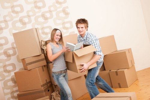 Organised packing for long-term storage in Highbury